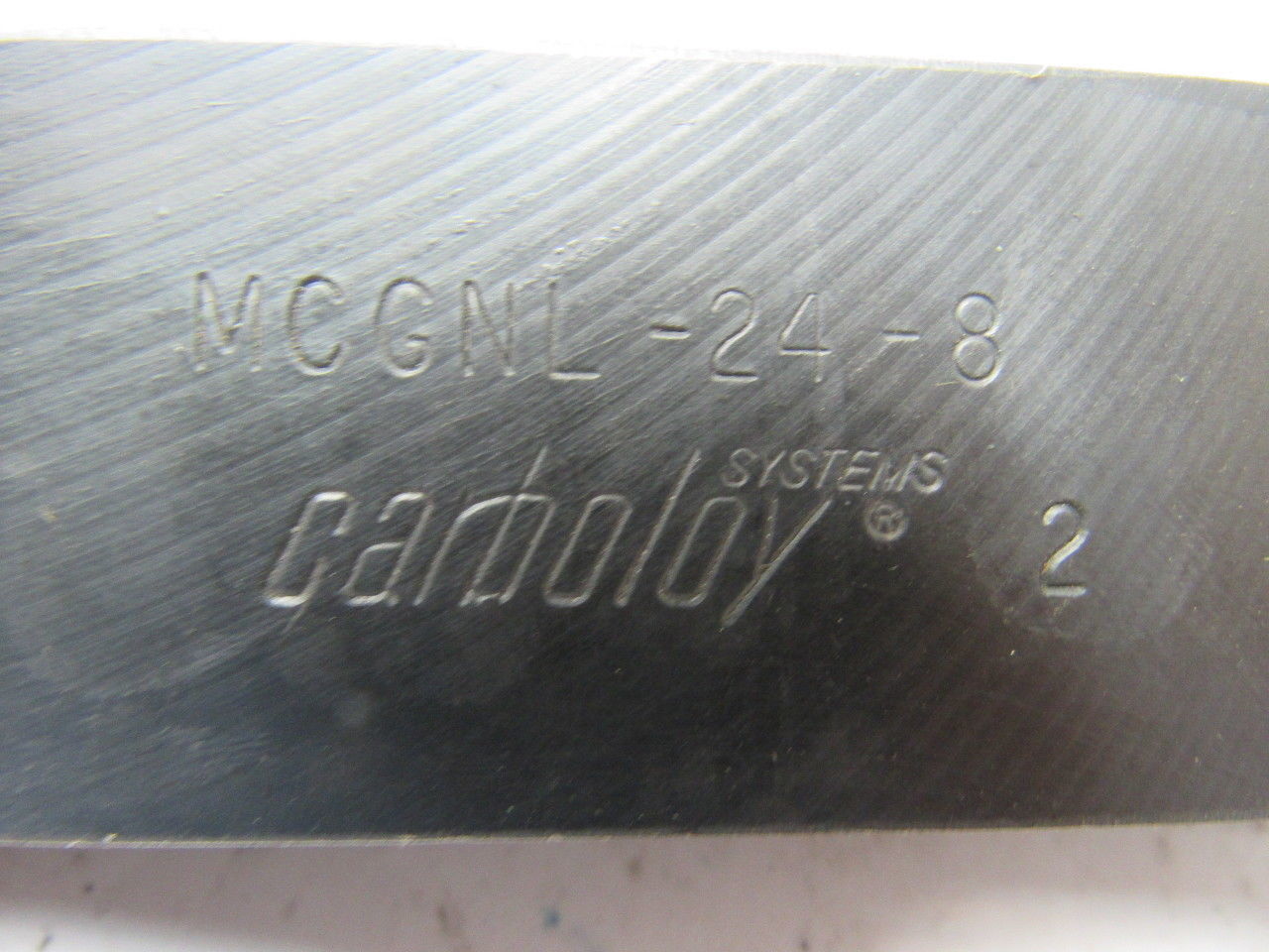 Carboloy MCGNL-24-8 1-1/2″ Shank Indexable Lathe Tool Holder 8″ OAL