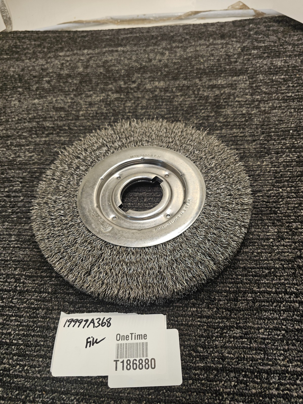 Weiler 3600 RPM Wire Wheel Brush
