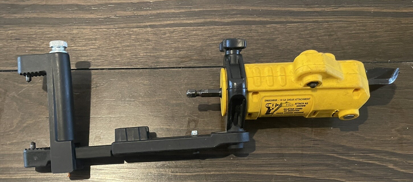 DeWalt Shear Attachment DWASHRIR-18GA Impact/Drill Sheet Metal