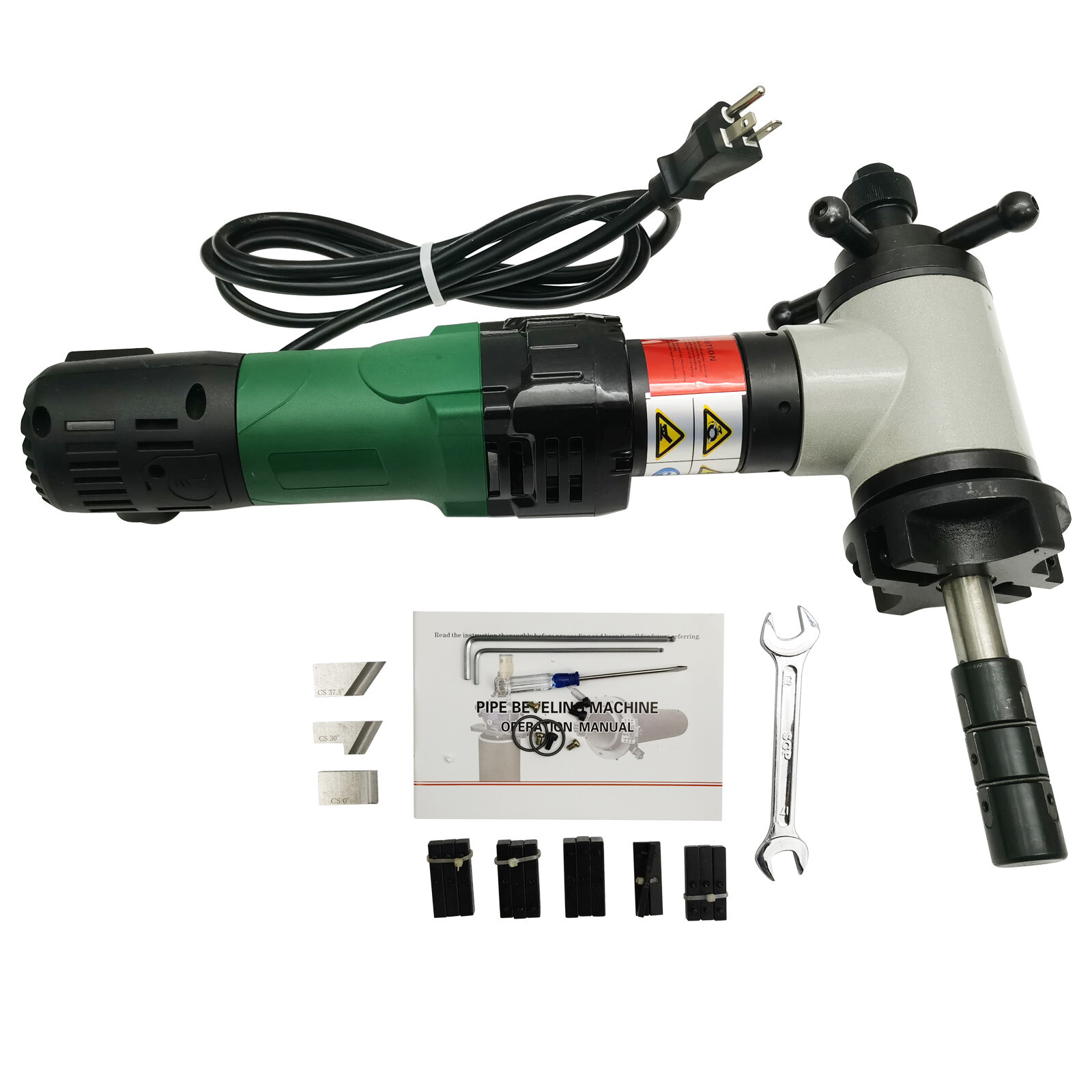 ISE-80 Pipe Beveling Machine 220V Electric Chamfering Machine Metalwork