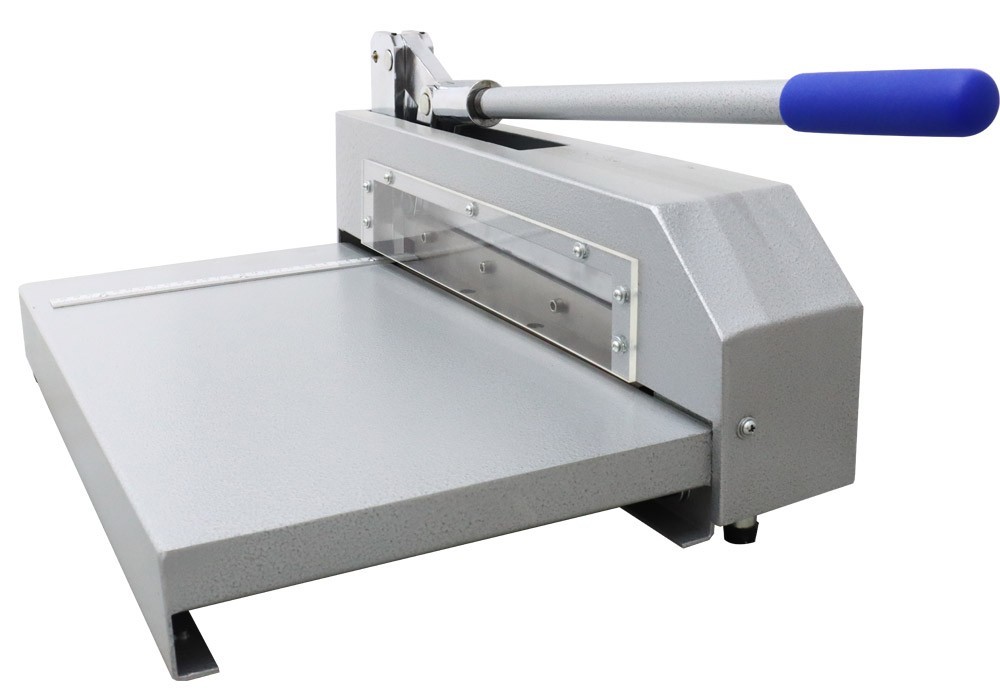 Manual Sheet Metal Cutter 12.6 Inch Feeding Size For Copper Aluminum PCB Plastic