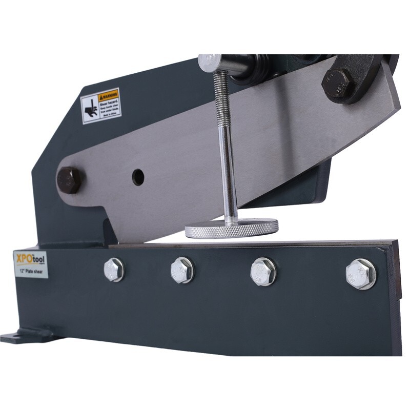 Industrial 10 Inch Sheet Metal Plate Shear High Precision Manual Hand Cutter