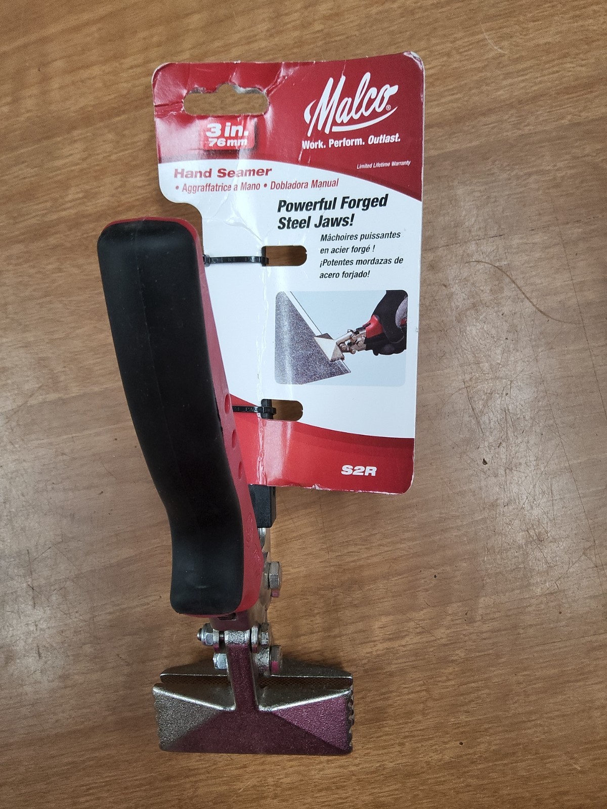 MALCO 3″ 76MM S2R HAND SEAMER STEEL SHEET METAL TOOL. SB15