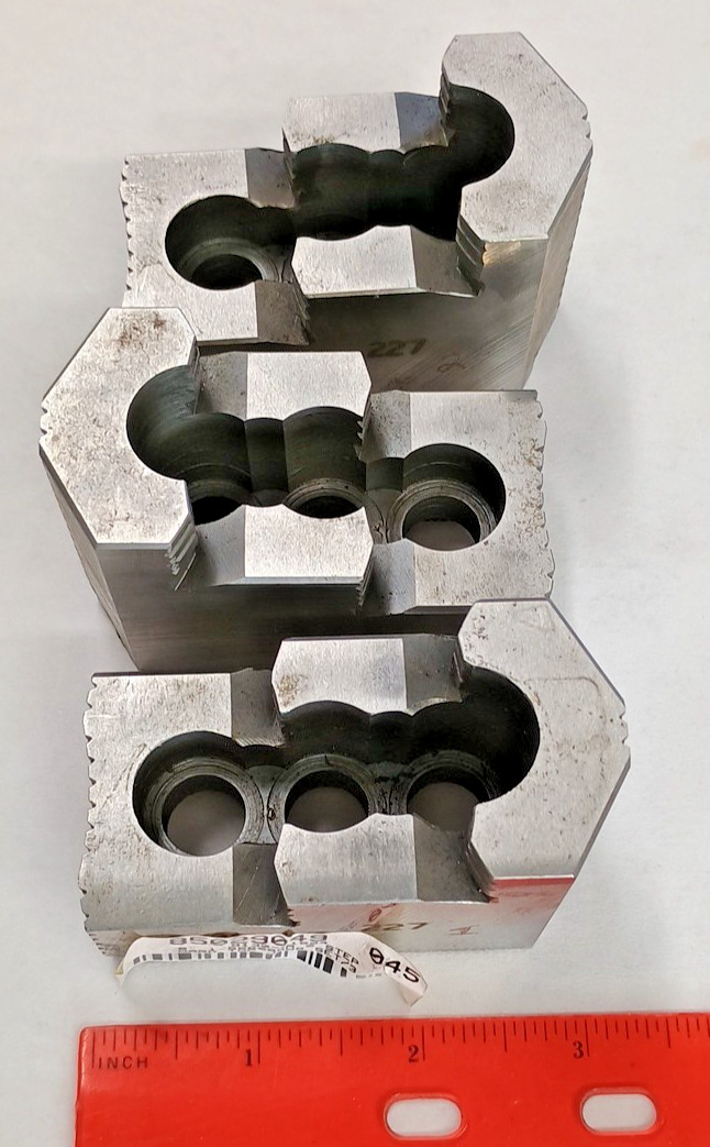 Atlas 8″ Lathe Top Jaw Harden 3 Pc MSC# 85029049