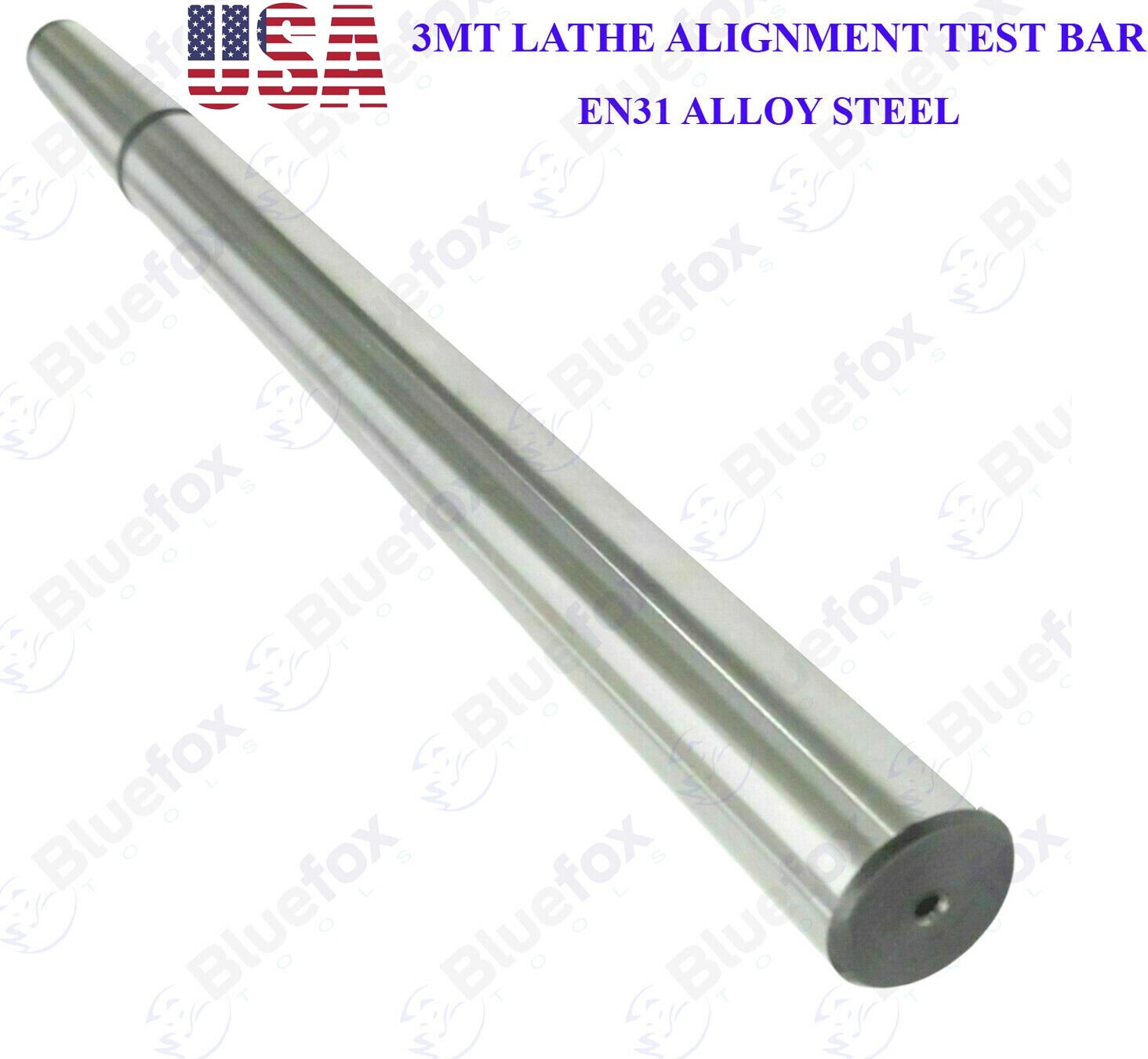 3MT Lathe Alignment Test-Bar MT3 Over All Length 13-3/16″ ( 335mm ) EN31 Alloy