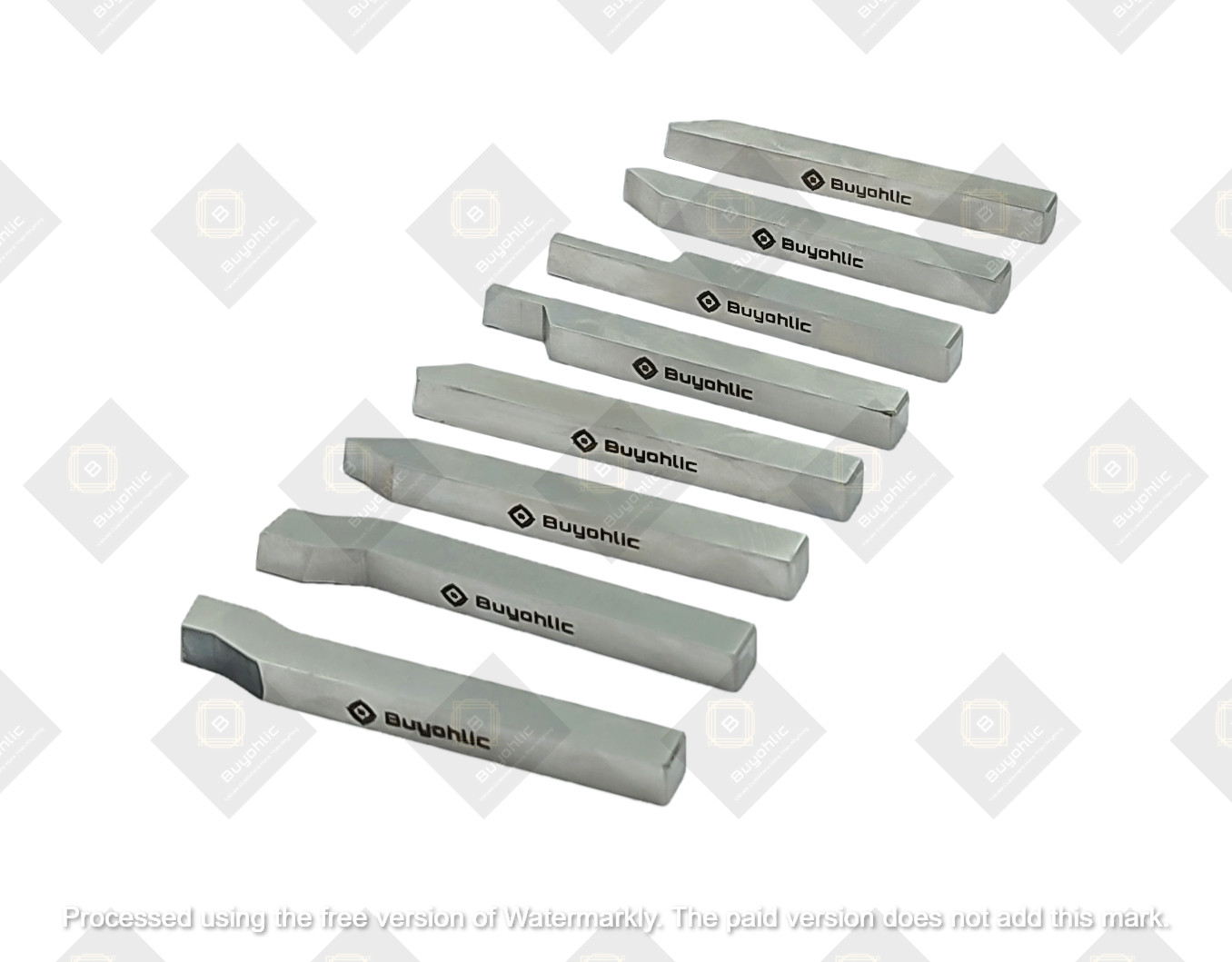 HSS M2 Grade Lathe Form Tool Set-Hard & Ground -Turning, Threading Tools