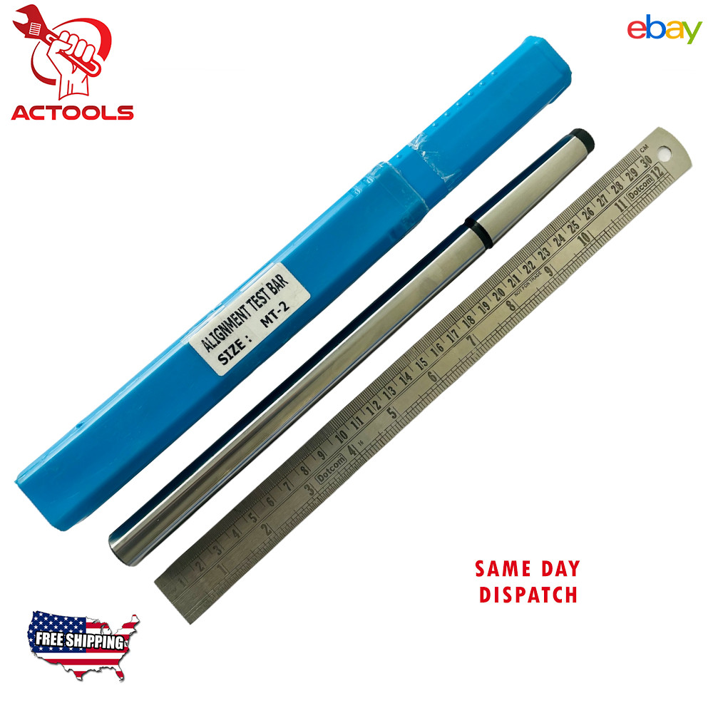 Parallel Lathe Alignment Test Bar Mandrel (Morse Taper MT20)MT2 – Alloy Steel EN