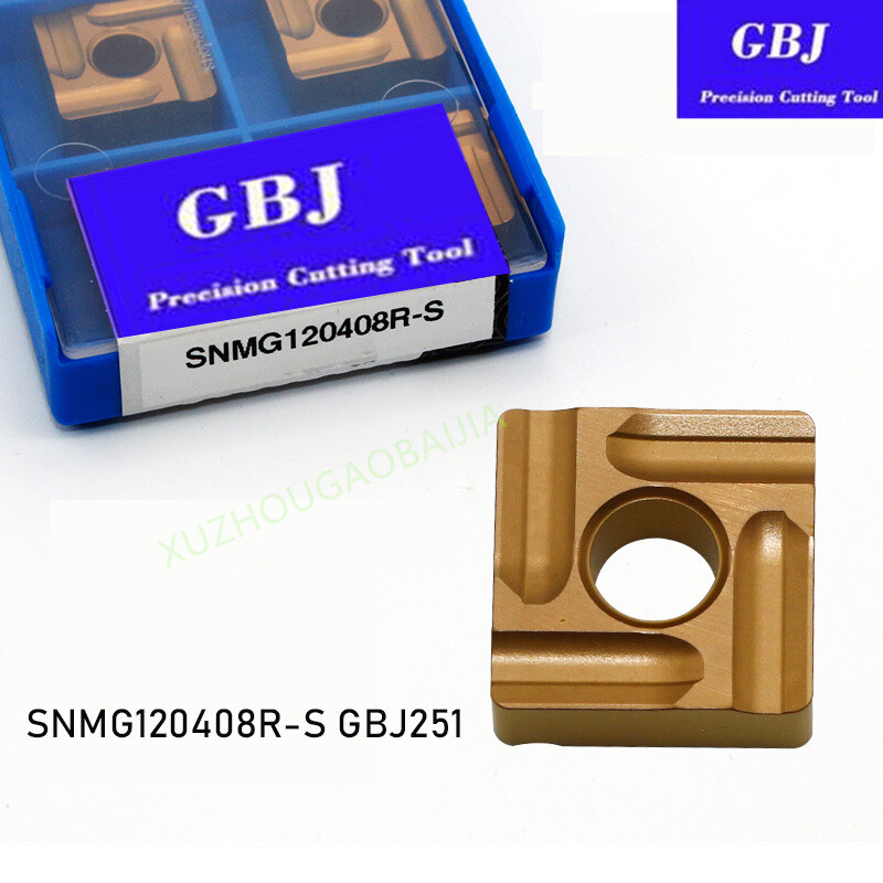 GBJ-CNC SNMG120408R-S SNMG120408L-S GBJ251 Carbide turning insert SNMG431 2 R L