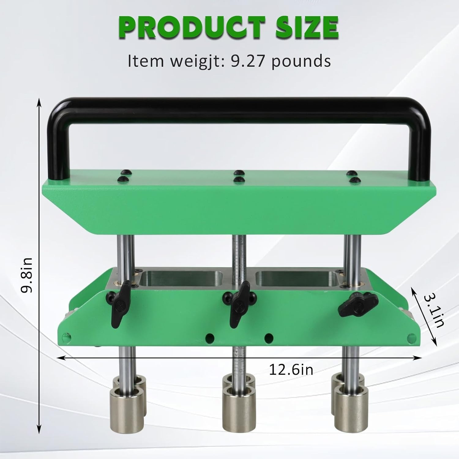 Versatile Steel Edge Roller Bender with Dual-Scale Gauge and Brass Connections