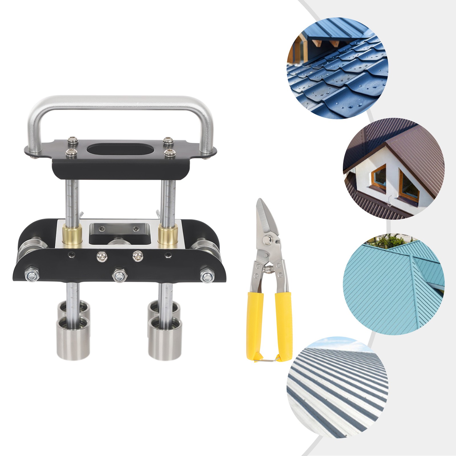 Hand Sheet Metal Bender Metal Bending Machine Sheet Metal Edge Roller Bender