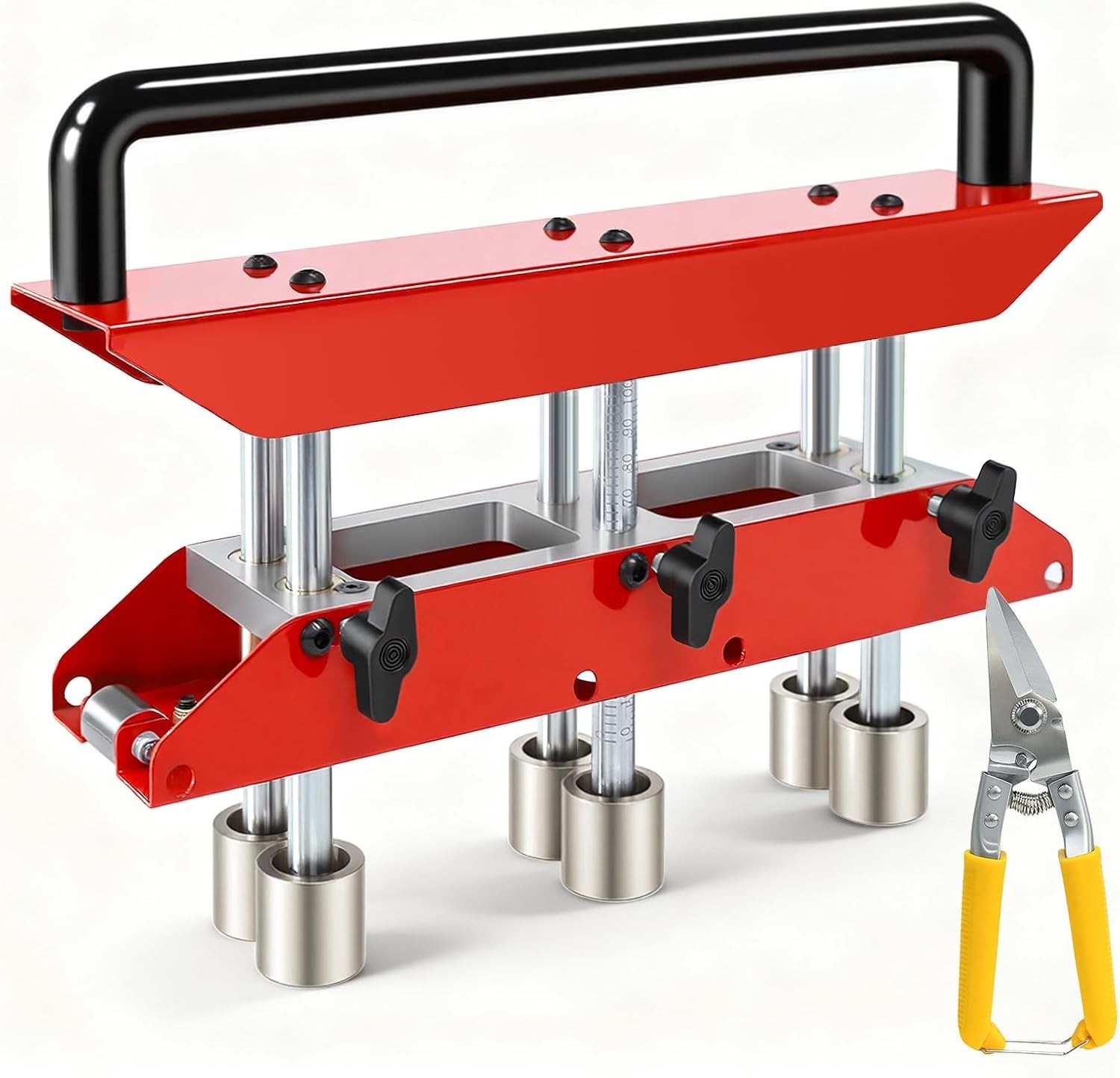 Versatile 3-Station Sheet Metal Bender – Bends 0.5”-5” Metal Sheets with Ease