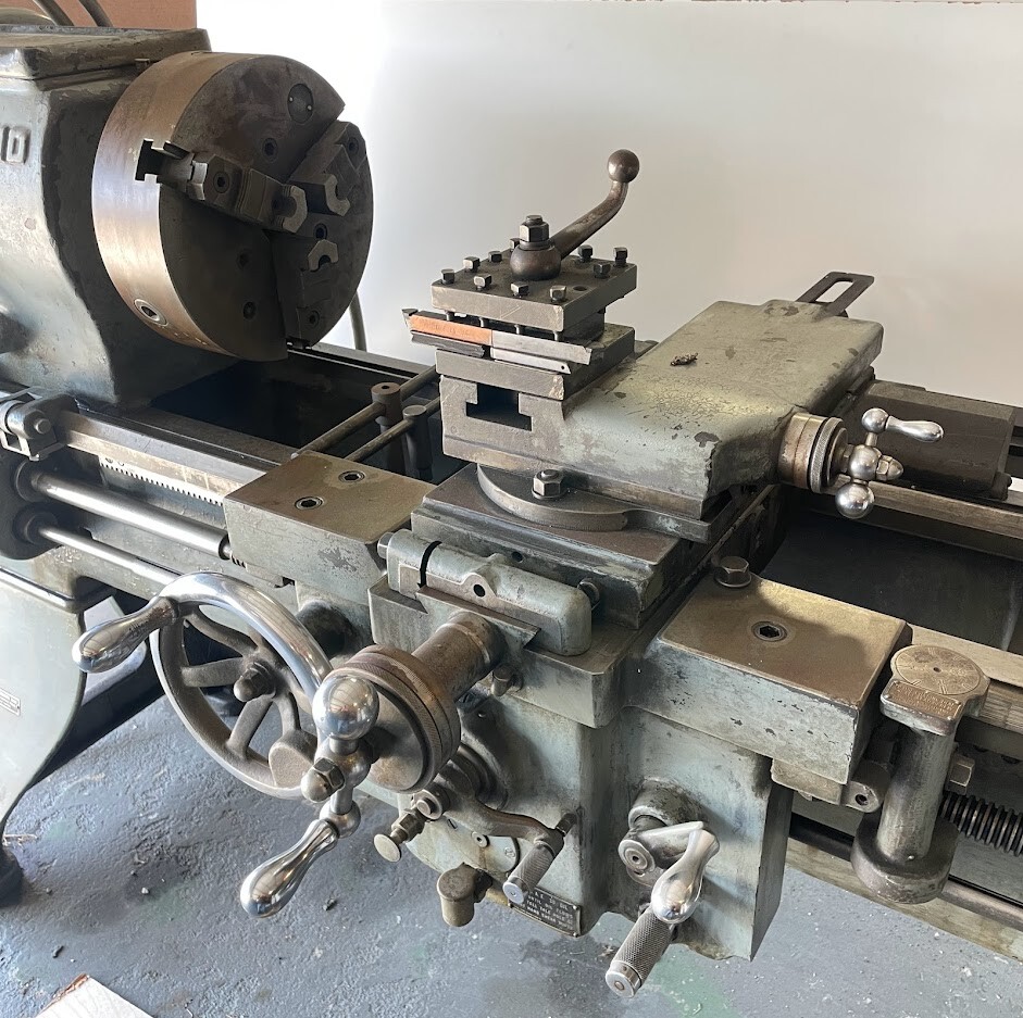 Le Blond Regal Lathe 9 1/4″ Bed 17″ x 66″ Centers MADE in USA 1950 220V 3 phase