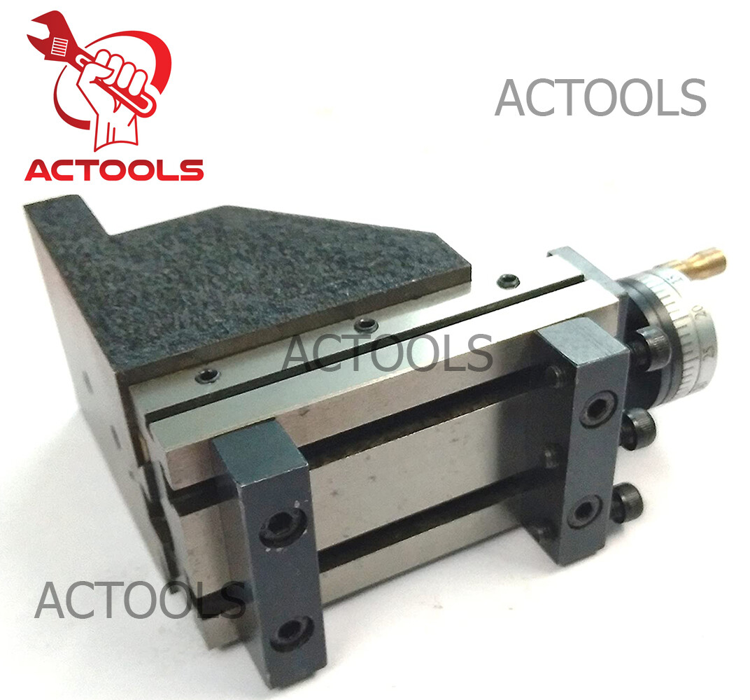 New Mini Lathe Vertical Slide 90mm x 50mm Two Handle Milling Operation on Lathe
