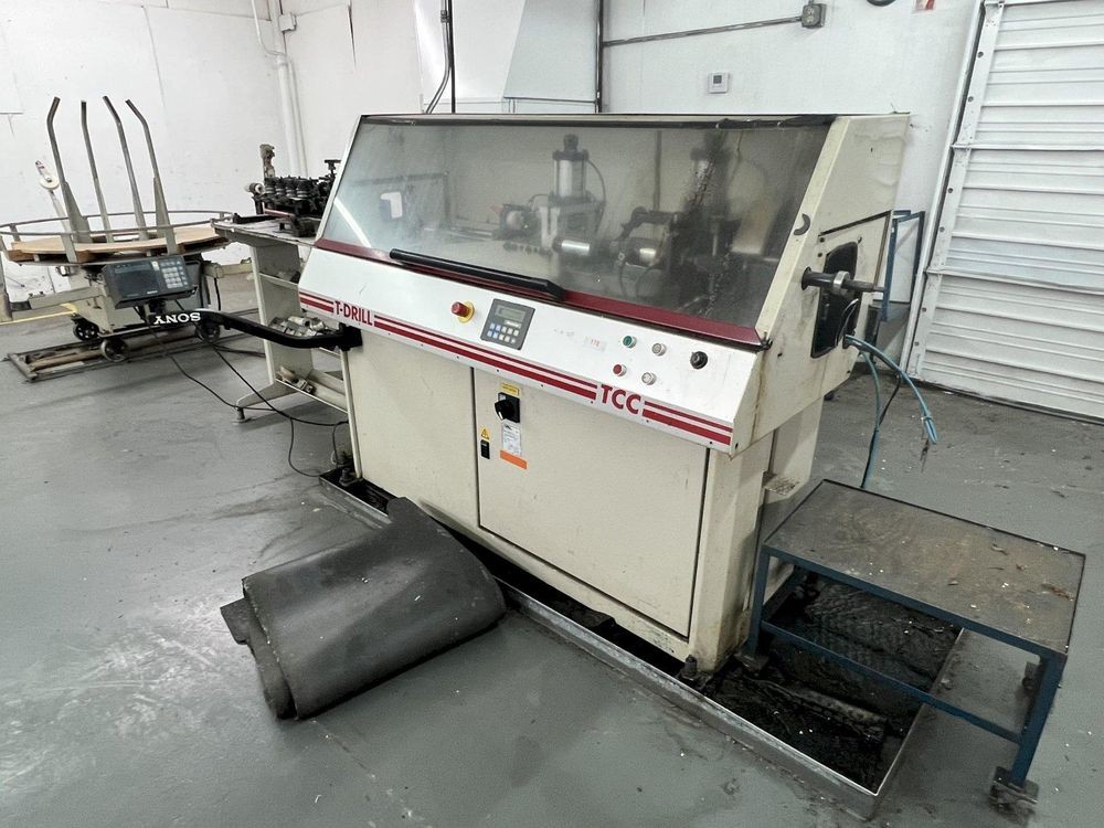T-Drill TCC-50 7/8″ Tube Cutoff Machine