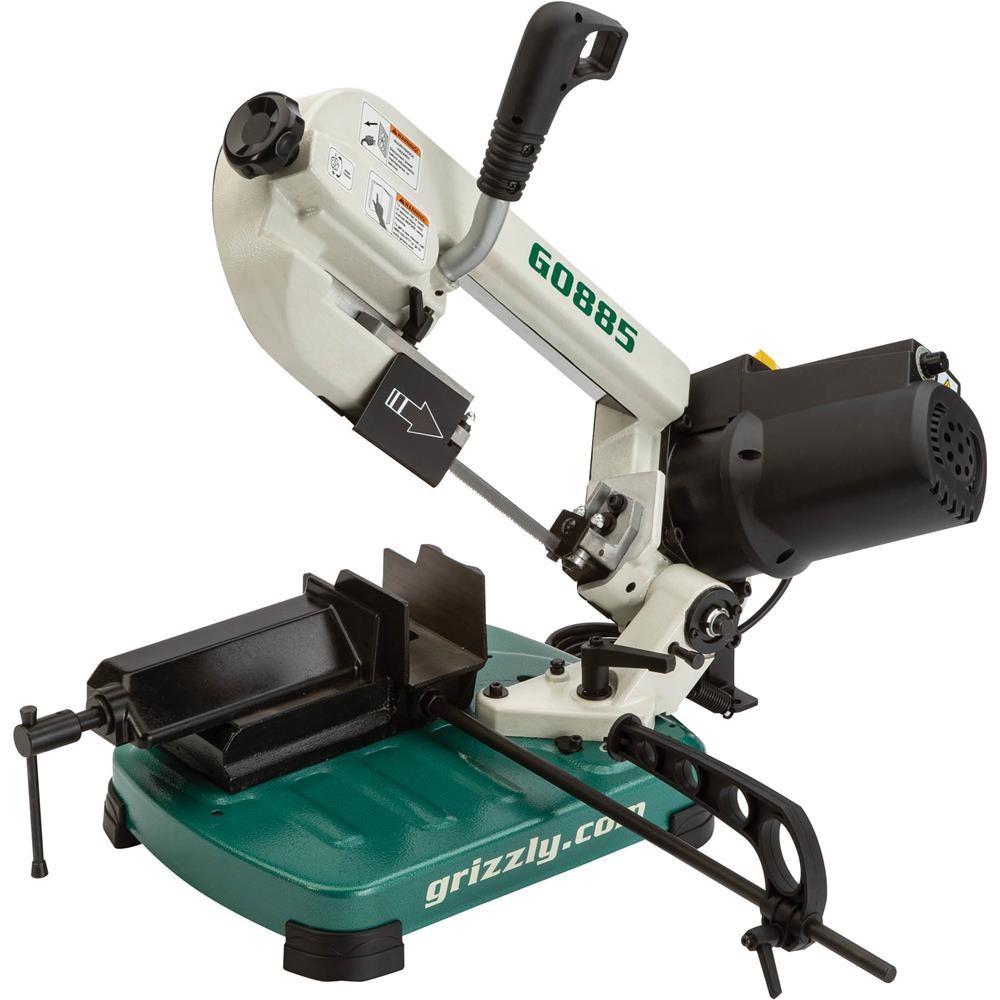 G0885 5″ Portable Horizontal Metal-Cutting Bandsaw