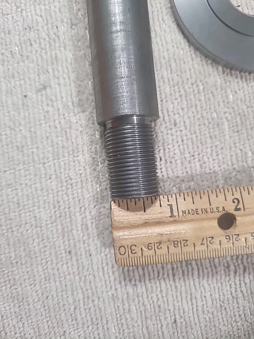 machinist parts from a closed machine shop, Tooling Threaded Extensions 1″ Dia