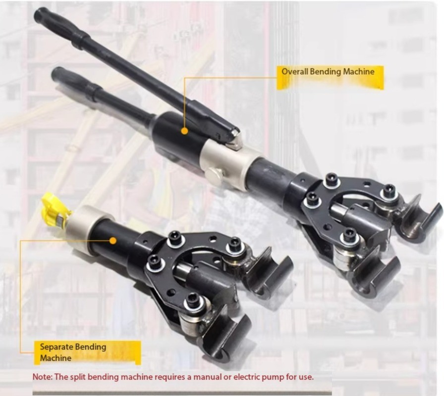 Model 18 Manual Rebar Bender: Electric, Portable, Hand-Held Bender