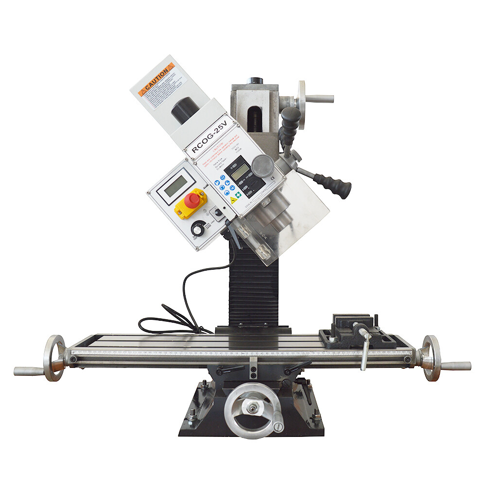 Techtongda Milling and Drilling Machine 7″*27″ 110V Metal Wood Lathe