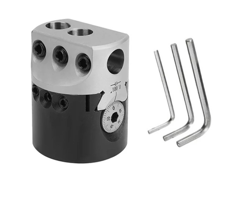 Lathe F1 Boring Rough Head 50mm 75mm 2/3 Inch Milling Machine Tool Hex Wrench