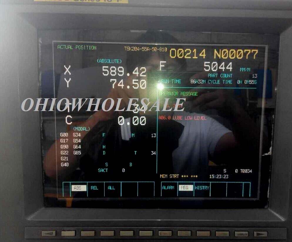 DIRECT LCD MONITOR DISPLAY FOR GE FANUC 15M 16T D14CM-01A A61L-0001-0096 CD14JBS