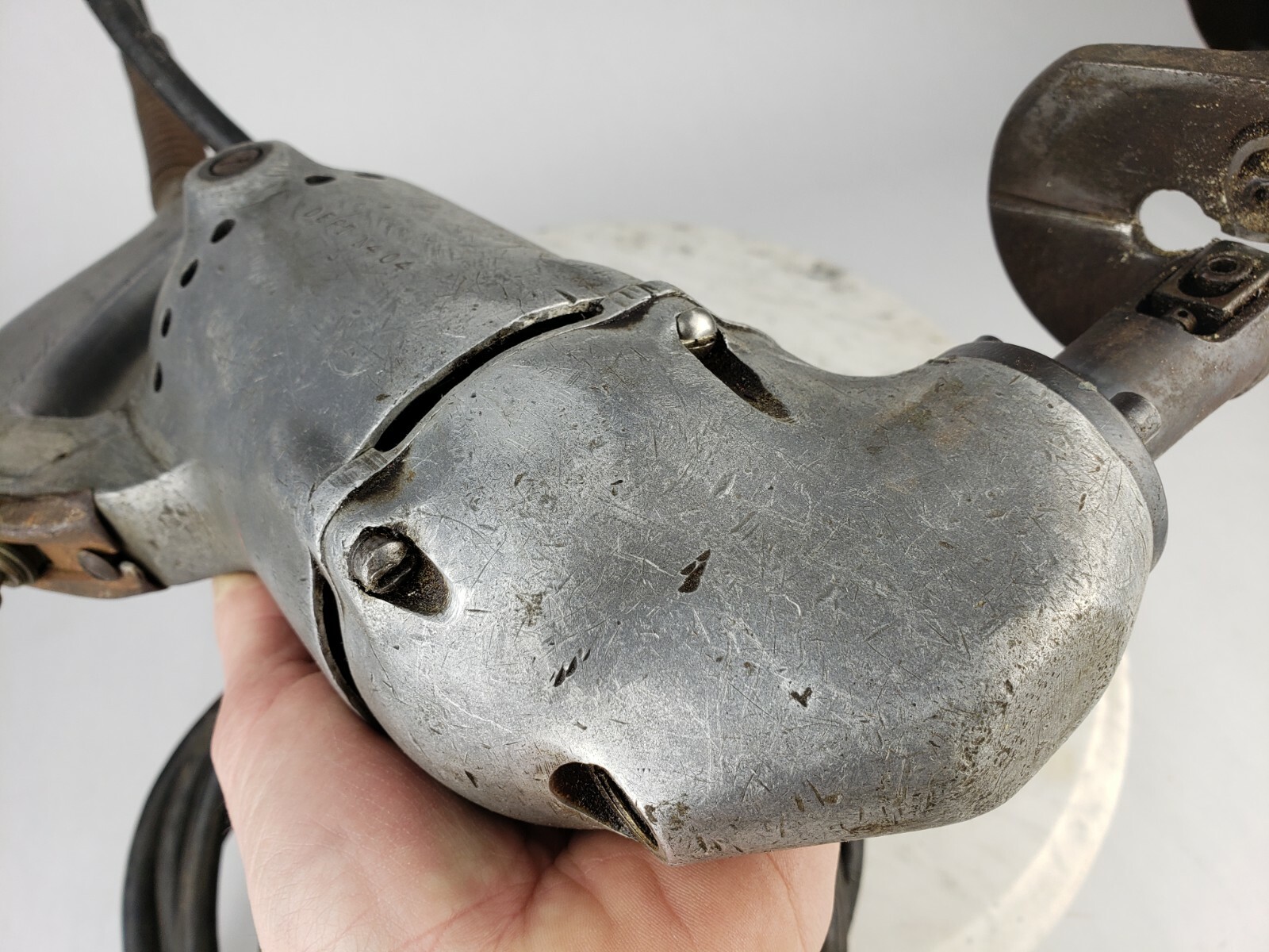 Vintage Van Dorn Sheet Metal Shear Nibbler 16 Gauge Metal Cutters Black & Decker