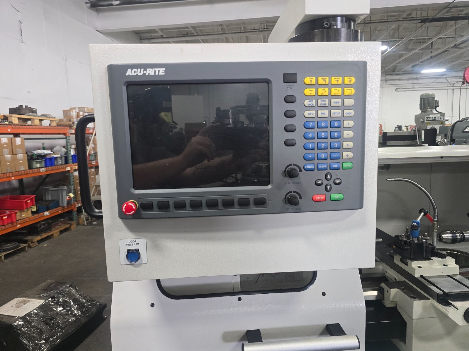 2021 CLAUSING CNC1440PT LATHE w/ACU-RITE TURN POWER CONTROL