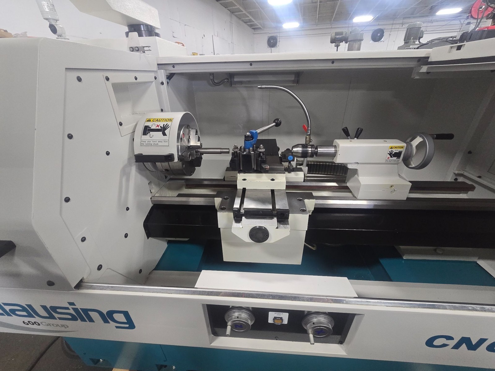 2021 CLAUSING CNC1440PT LATHE w/ACU-RITE TURN POWER CONTROL