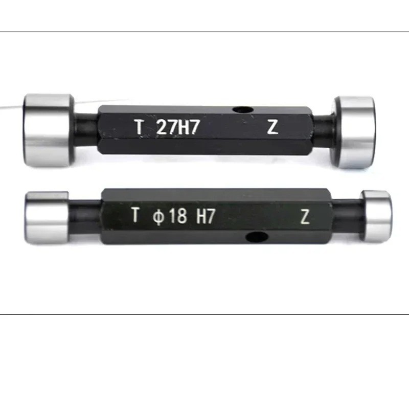 H7 Plug Gauge 2-30mm Smooth Ring Measuring Gauge Go No Go Inner Diameter Tools