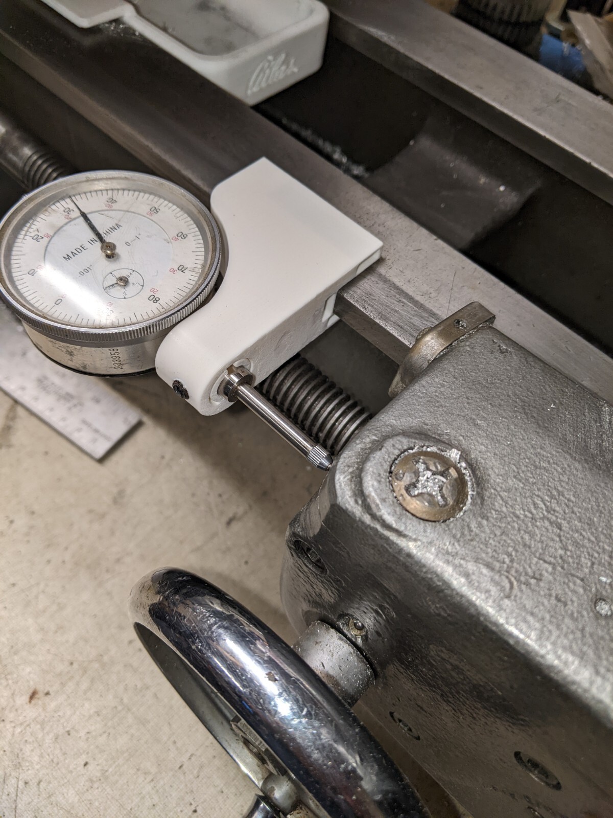 NEW Craftsman Atlas (0.375″) 10″ & 12″ Lathe Dial Indicator Holder Magnetic!!