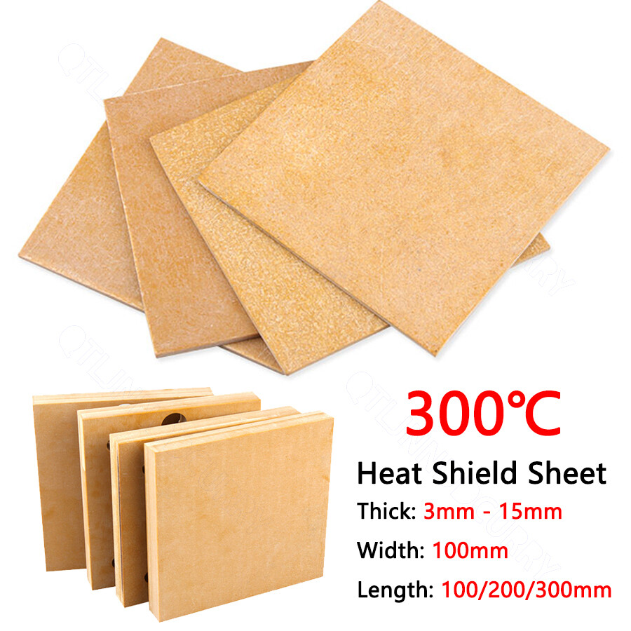 Fibreglass Sheet Mould Heat Shield Sheet Temperature Resistance 300℃ Board DIY