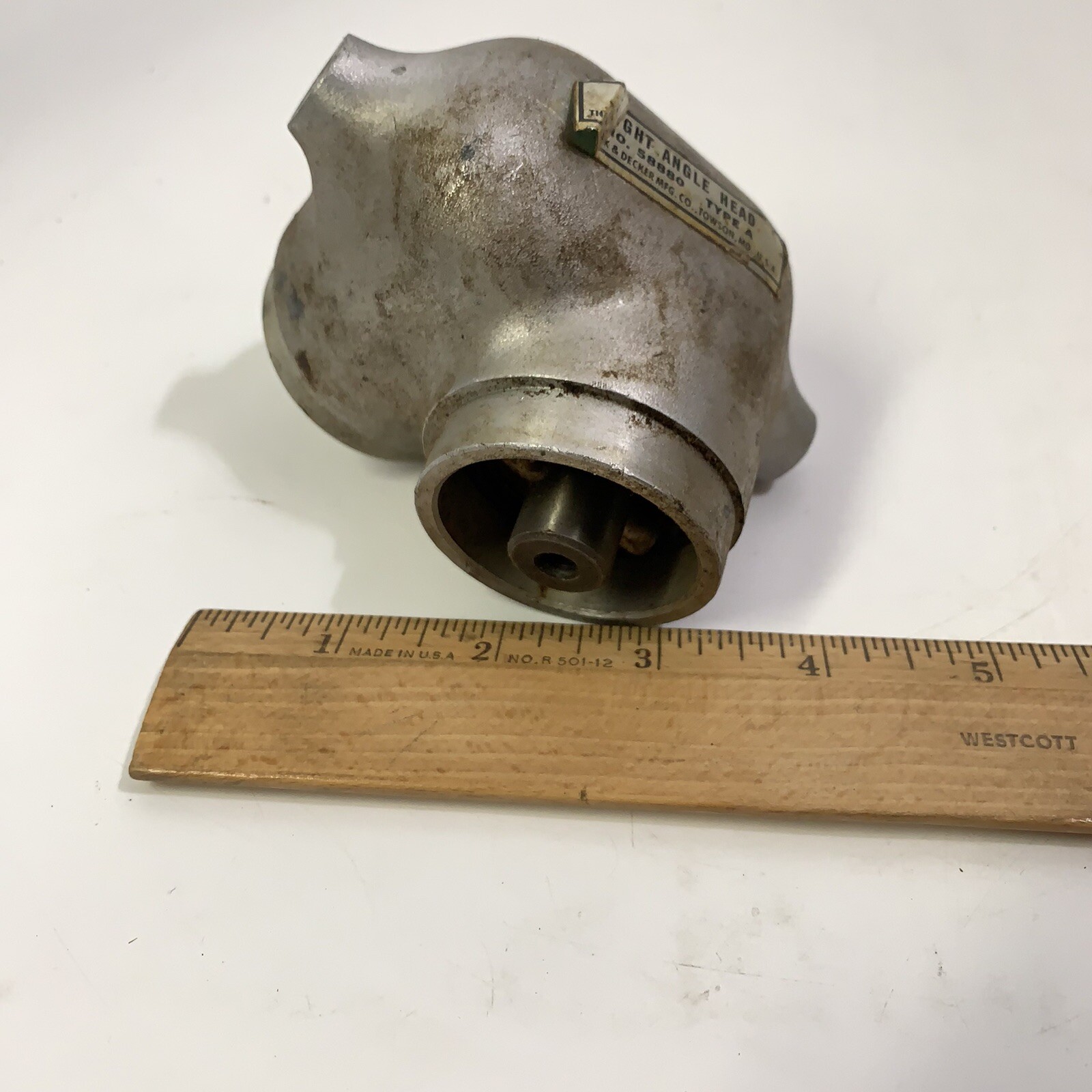 VINTAGE BLACK & DECKER Right Angle Head Attachment Model 58880 Type A