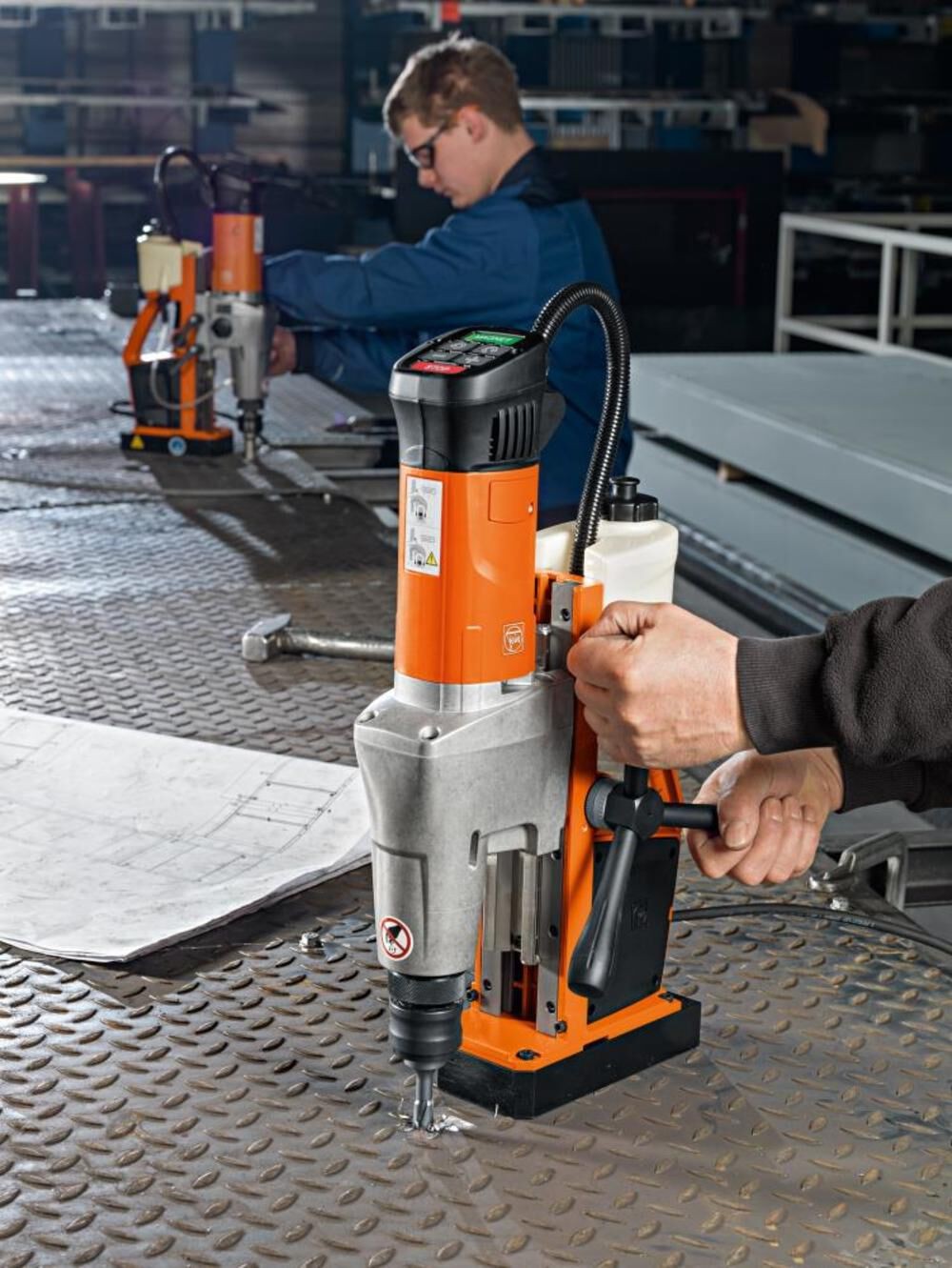 Fein Jcm 200U Slugger Magnetic Annular Drill 2 In. Capacity