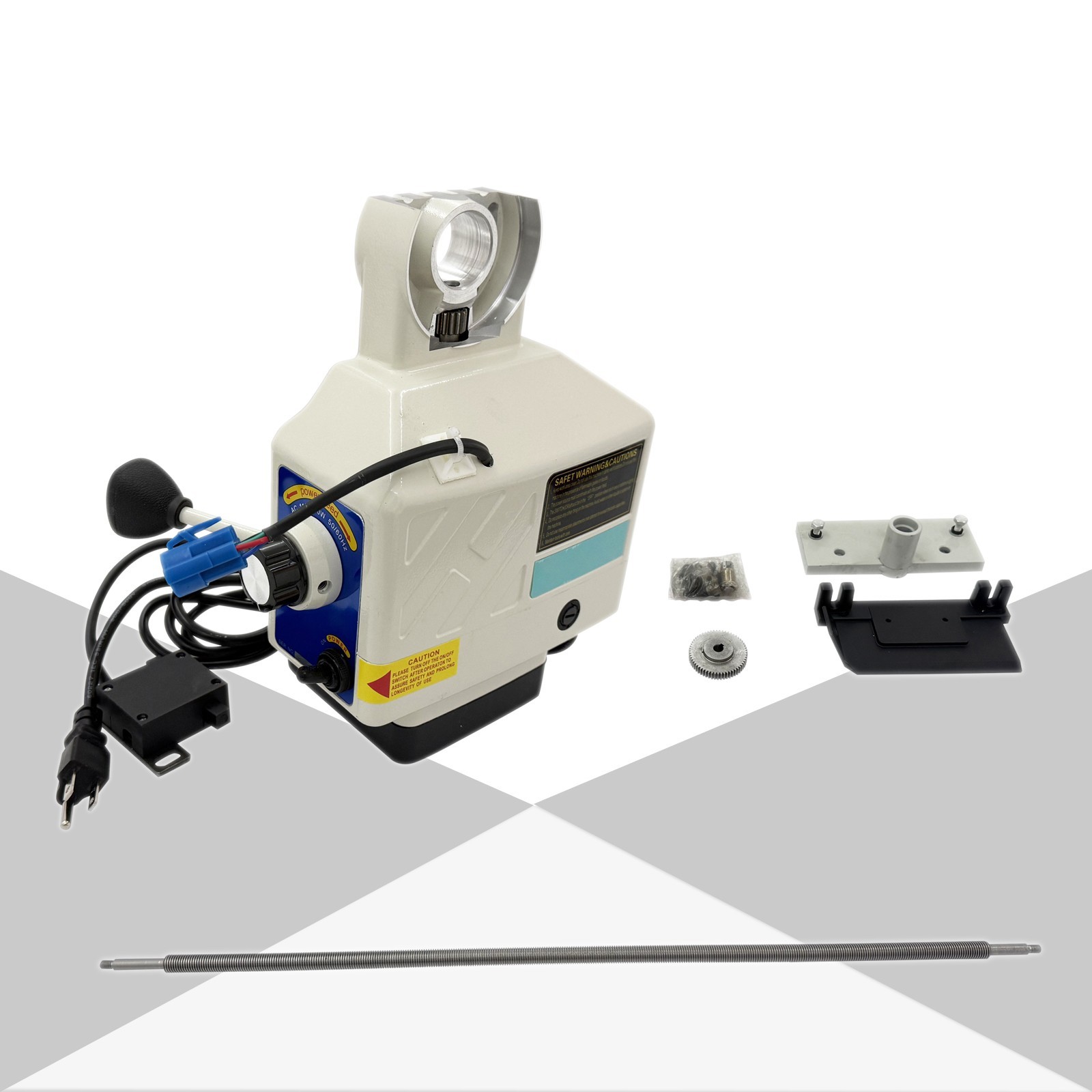 X-Axis Power Feeder (AL-360, 110V, 90W, 50.8 N·m Torque, 0-200RPM)