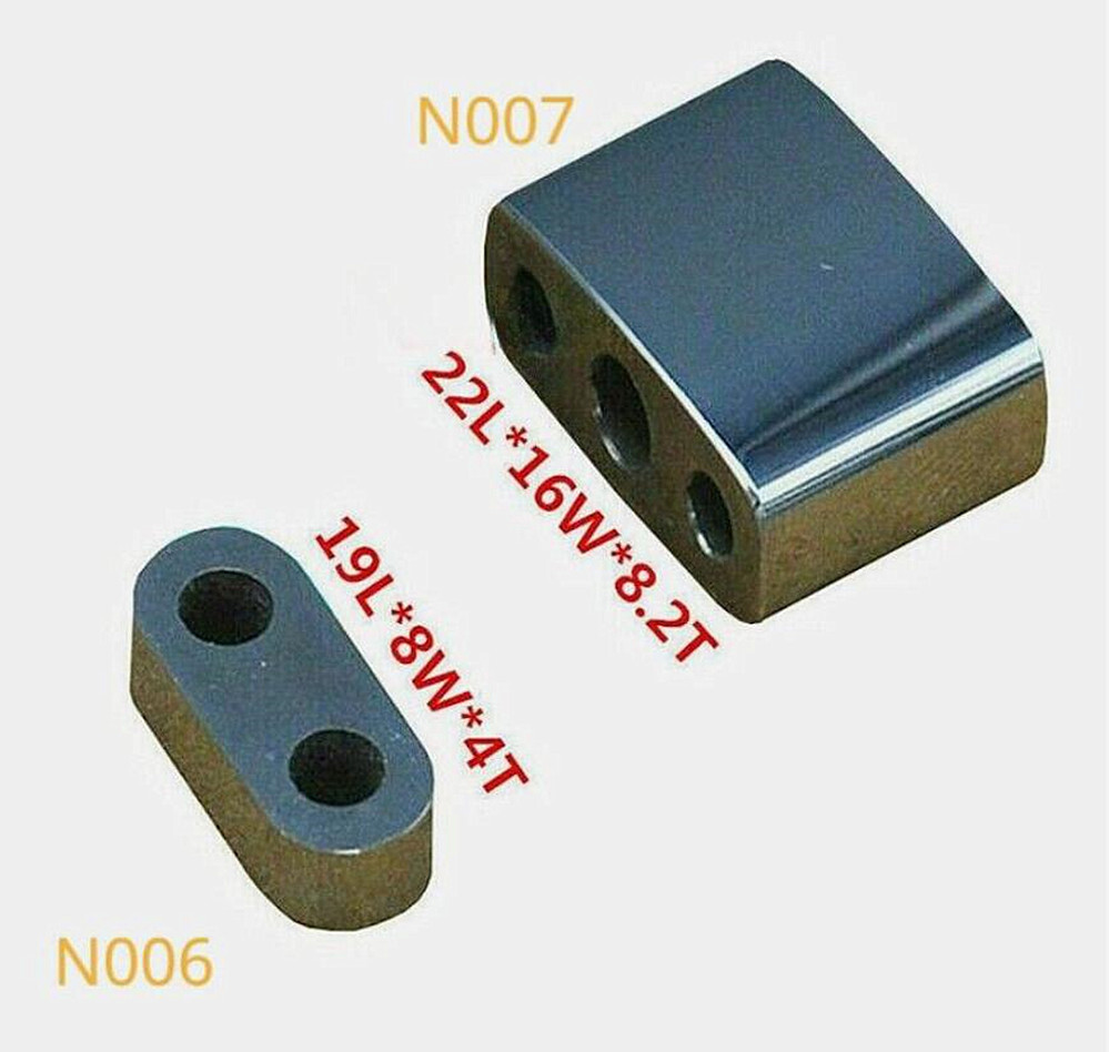 For Makino Wire EDM Part Upper Lower Tungsten Steel Conductive Block N006 /N007