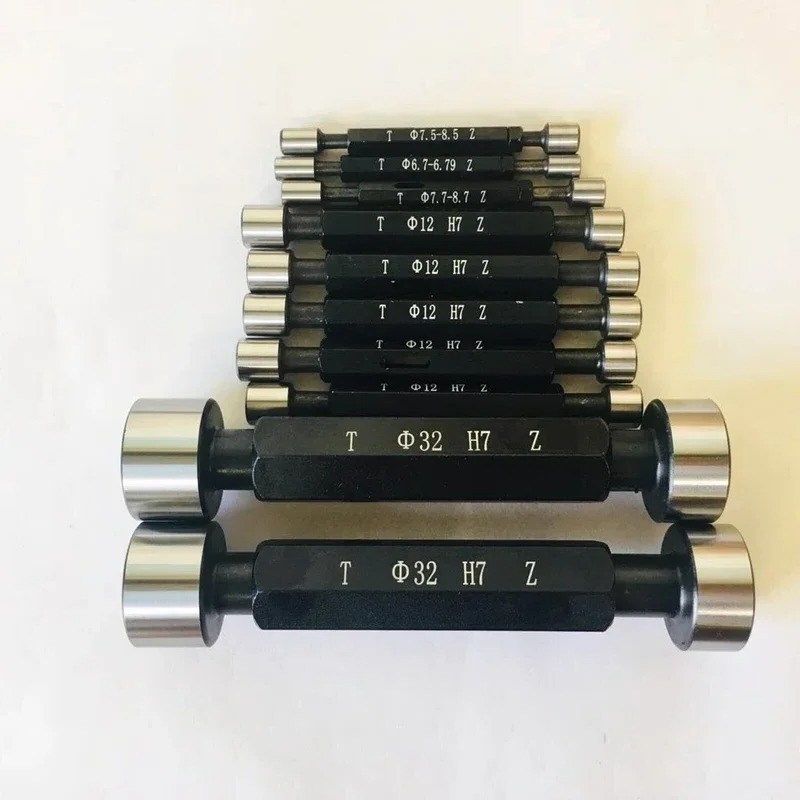 H7 Plug Gauge 2-30mm Smooth Ring Measuring Gauge Go No Go Inner Diameter Tools
