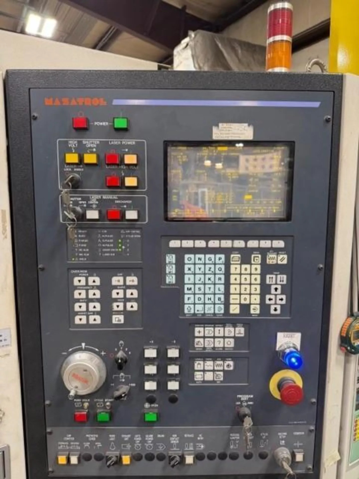 Mazak #Super Turbo X-48 CNC Laser & LaserSharp #LPM100
