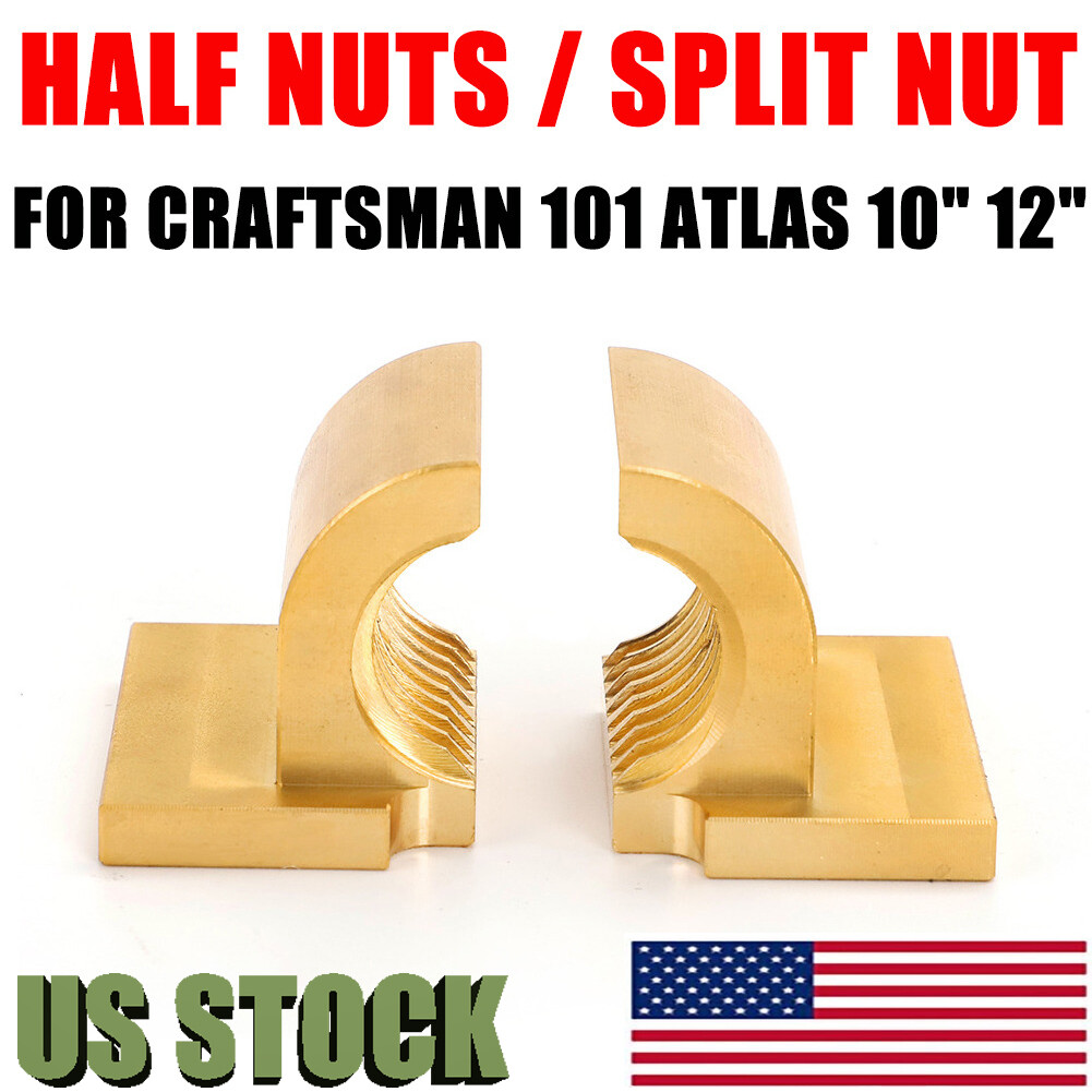 US For Craftsman Model 101 & Atlas 10″ & 12″ Engine Lathe Half Nuts & Split Nut
