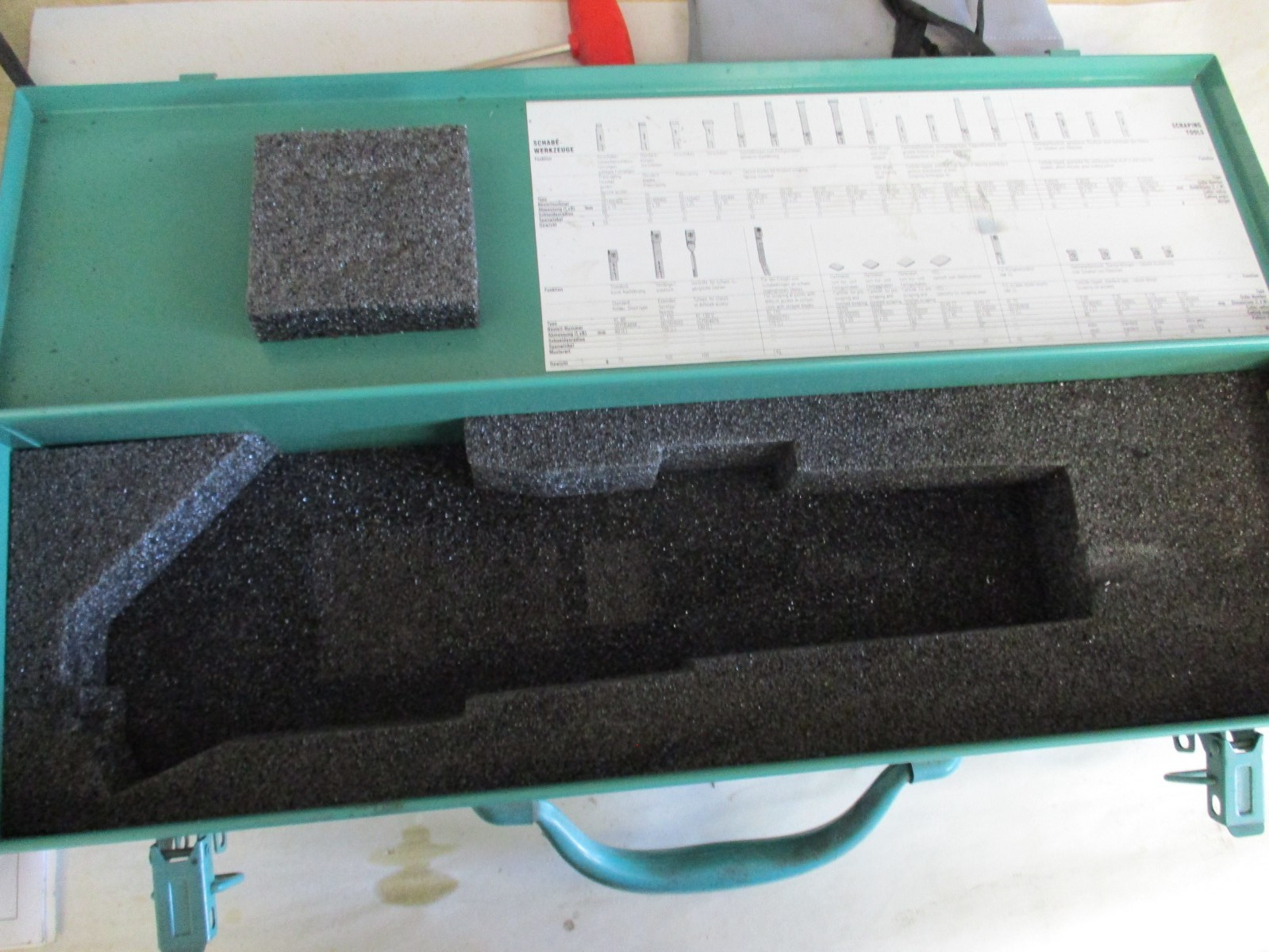 BIAX Scraper HM 10 Electric half Moon Case, basic tool pack, all Paperwork NICE!