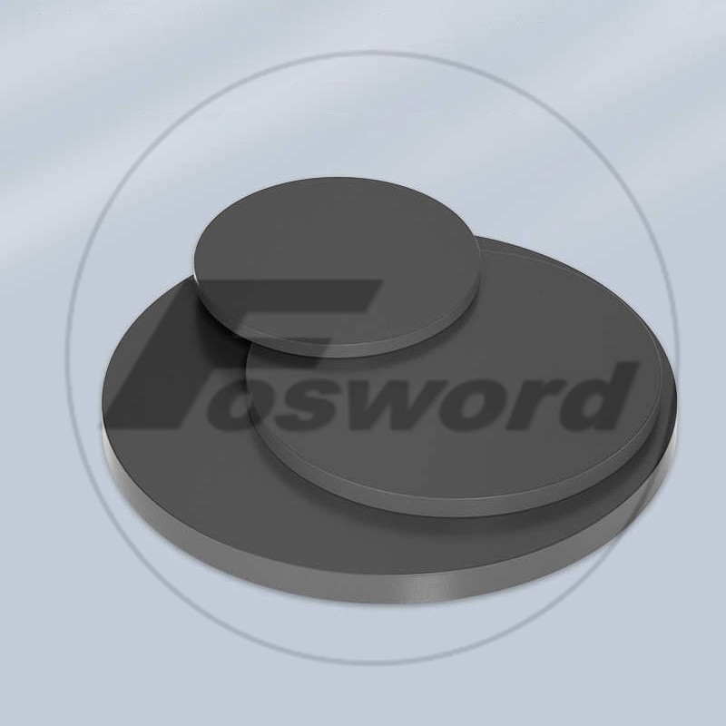 Black Polypropylene Round Disc Cut to Size PP Plastic Sheet Polyprop Ø20mm-350mm