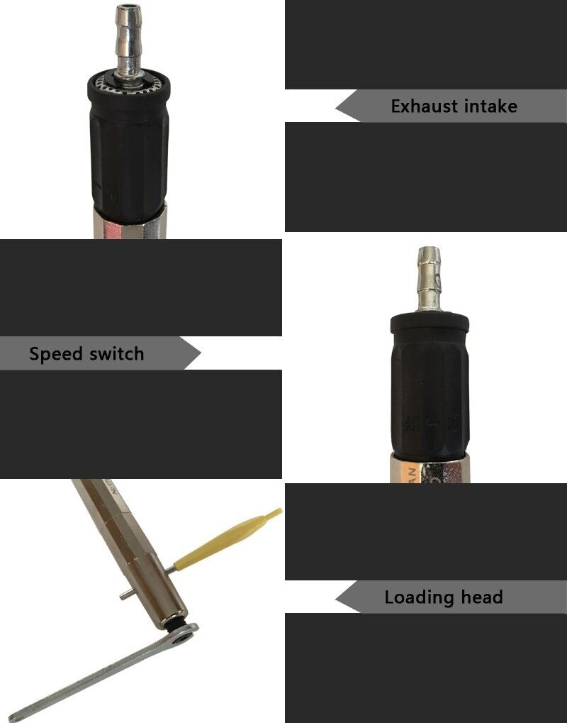 Pneumatic Grinding Pen Pneumatic Wind Grinding Machine Engraving MSG-3BSN