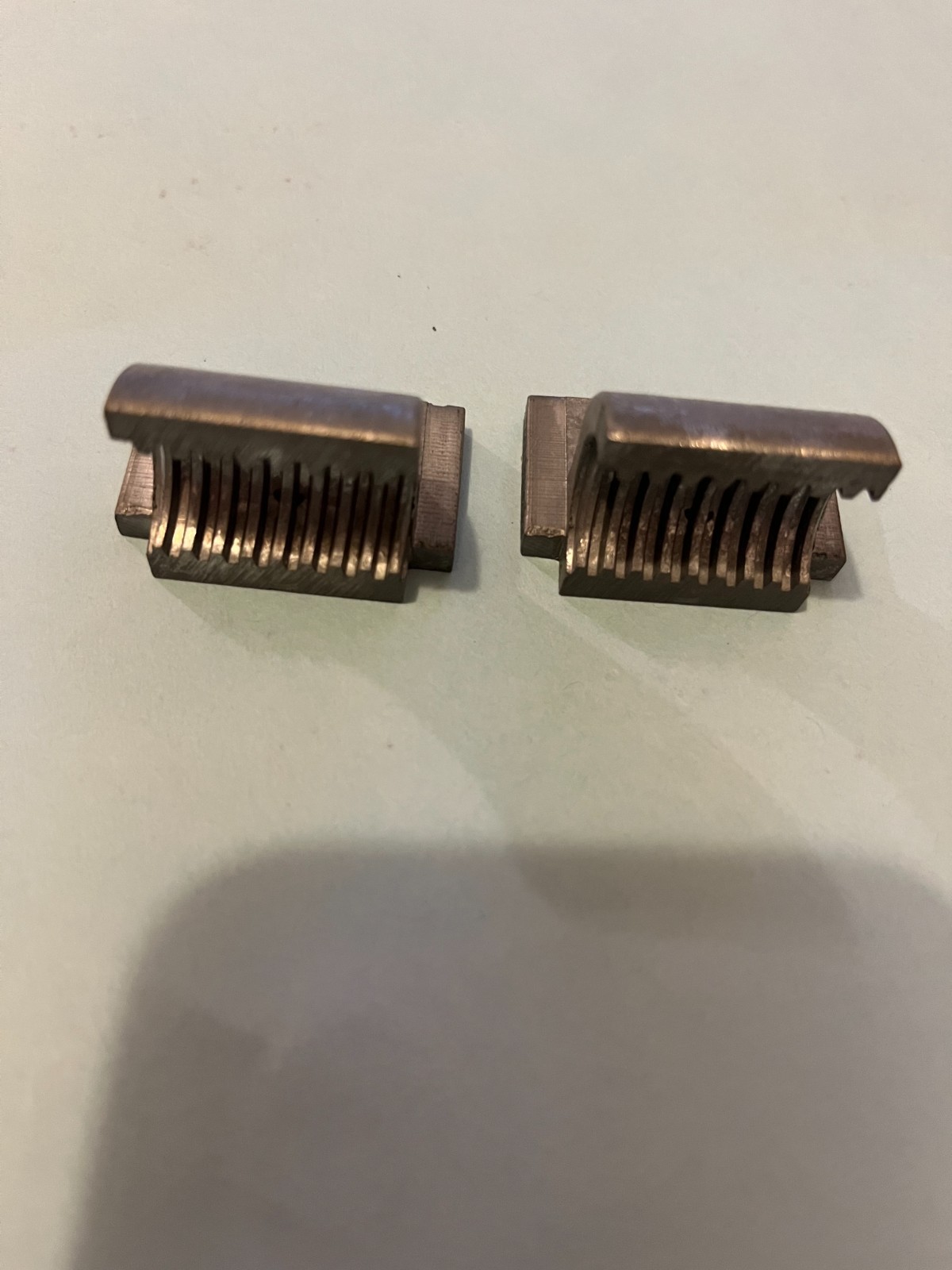 Atlas / Craftsman 10F-12 10″ & 12″ Lathe Half Nuts / Split Nut Pair – OEM Zamac