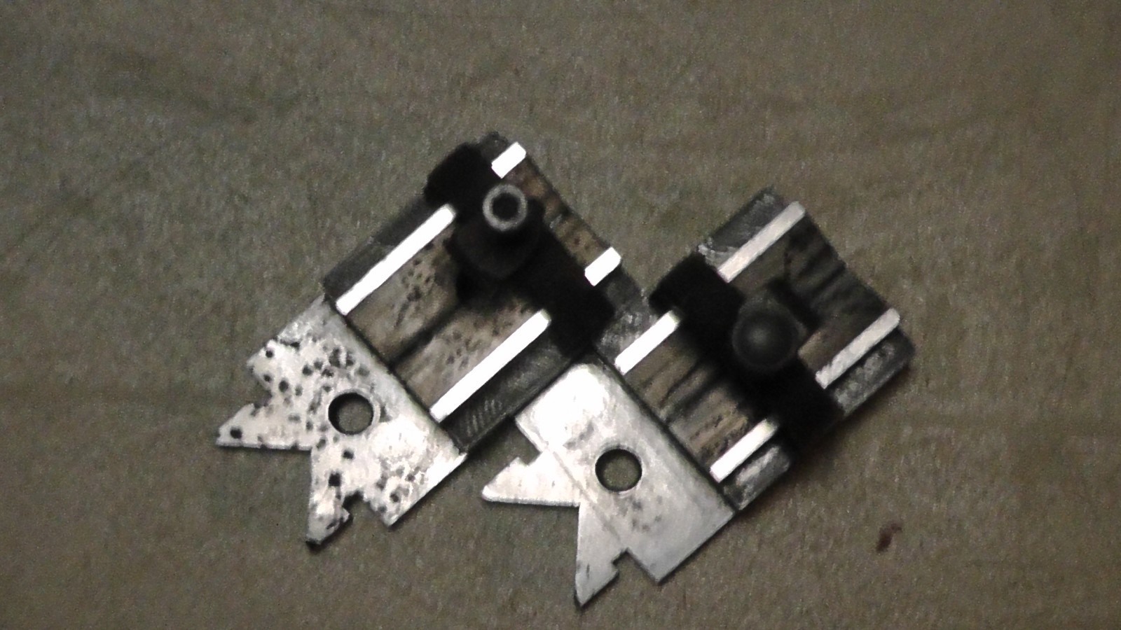 2x Unbranded V-Block and Clamp Set Tool Maker Machinist, Used