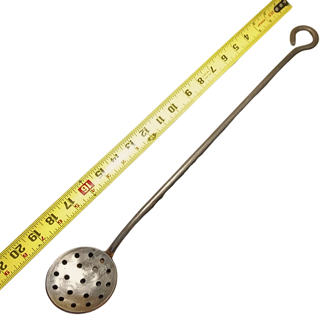 RotoMetals Casting Skimmer – 3 inch Steel for Lead/Pewter/Zinc Alloys Skimming