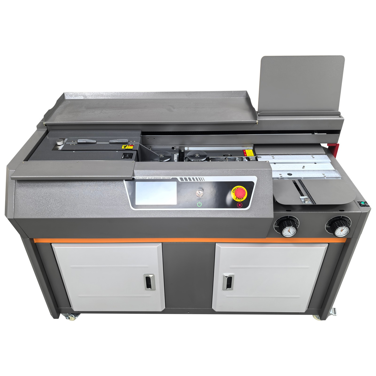 A4 Full Auto Perfect Binding Machine 200-300 books/h w 7” Touch Screen Dust Bag