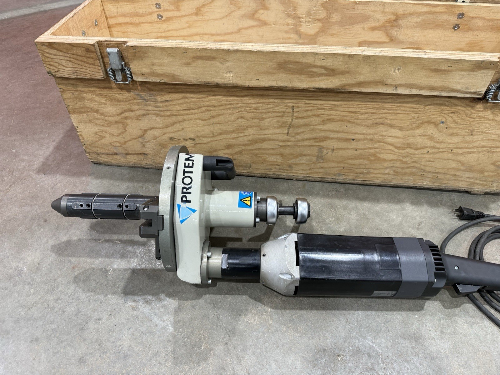 PROTEM US 40 Demo Unit Electric Tube & Pipe Beveling Machine 120V