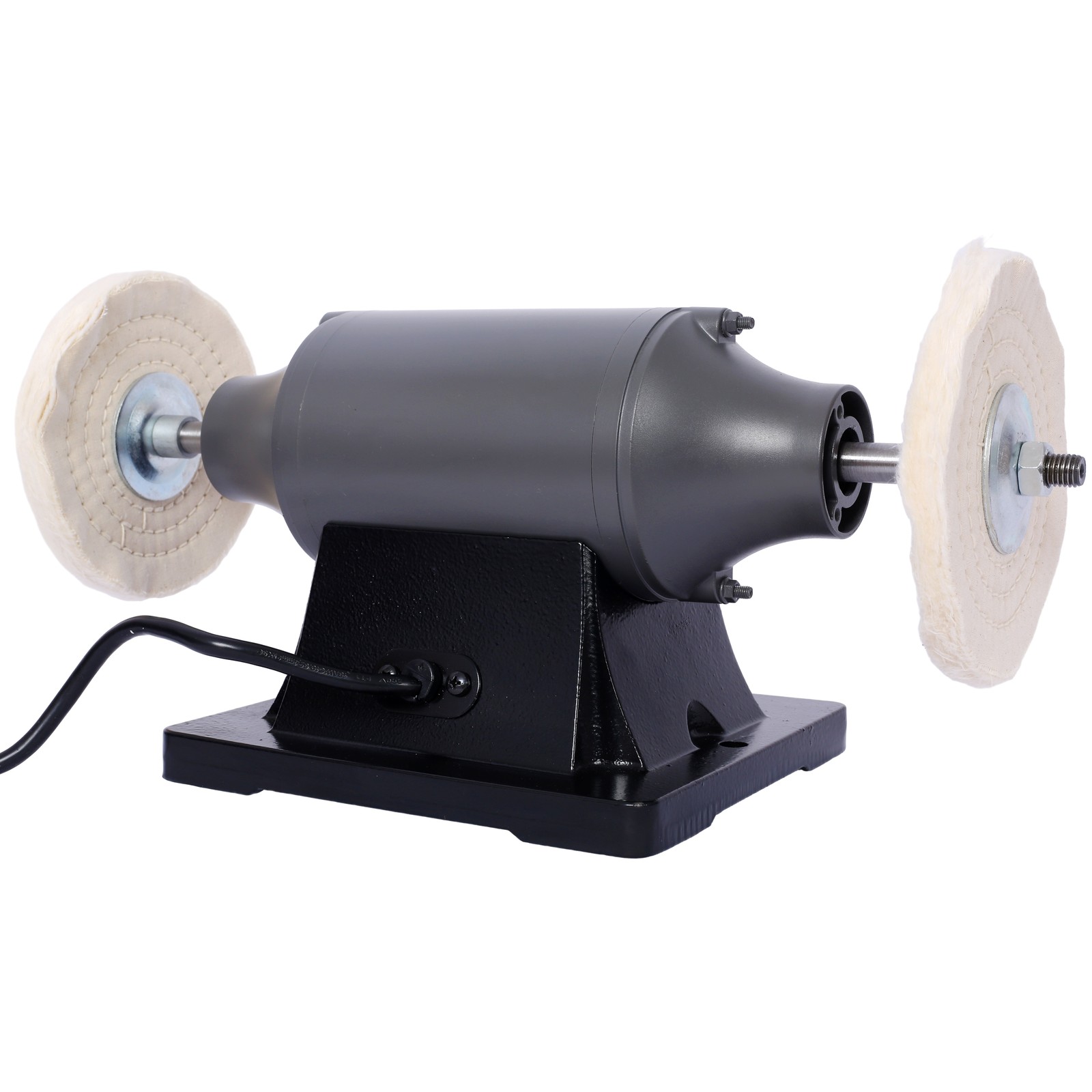 6 Inch Electric Polisher Benchtop Buffer Grinder for Polishing Metal, Jewelry