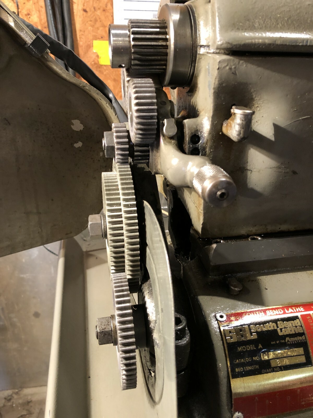 SOUTH BEND 9/10K METAL LATHE METRIC TRANSPOSING CHANGE GEAR 80/63 3d Printed