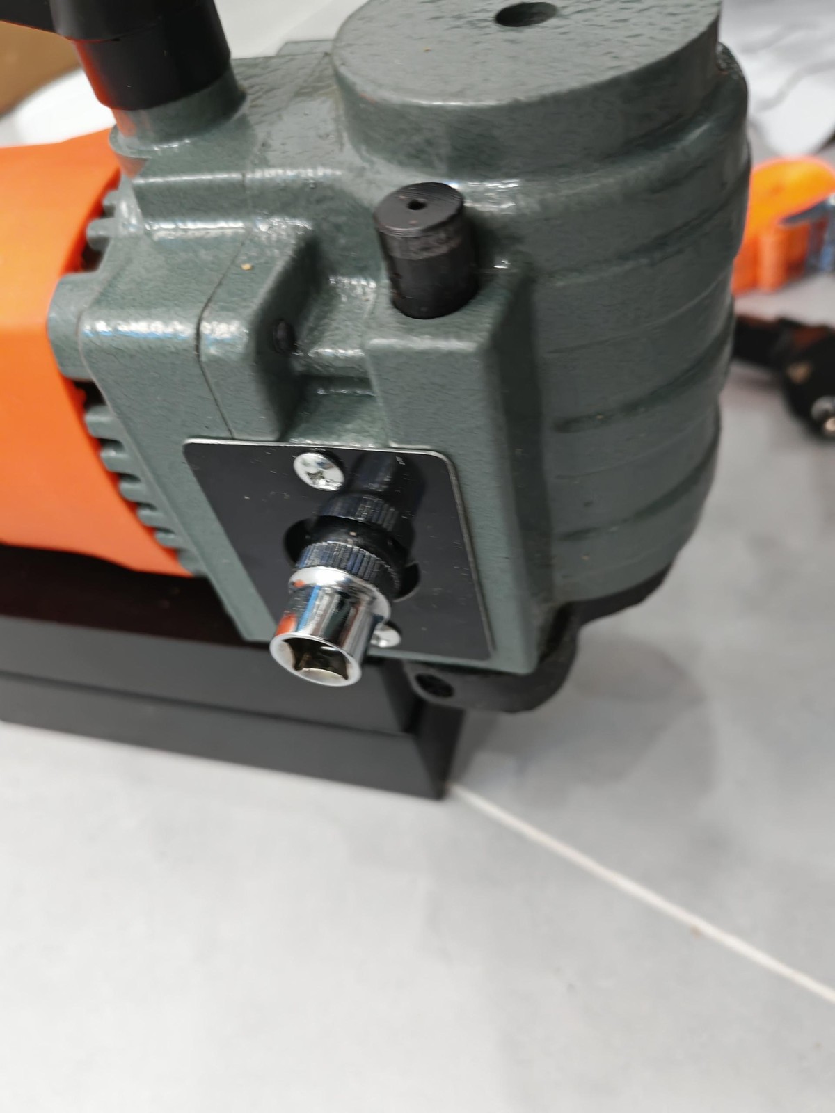 GEARZAAR 1300W Low Profile Mag Drill Portable Magnetic Press Light Weight Steel