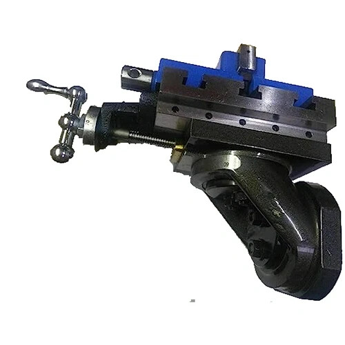 LATHE VERTICAL MILLING SLIDE SWIVEL BASE 4″ X 5″ WITH 2″50MM SELF CENTERING VICE