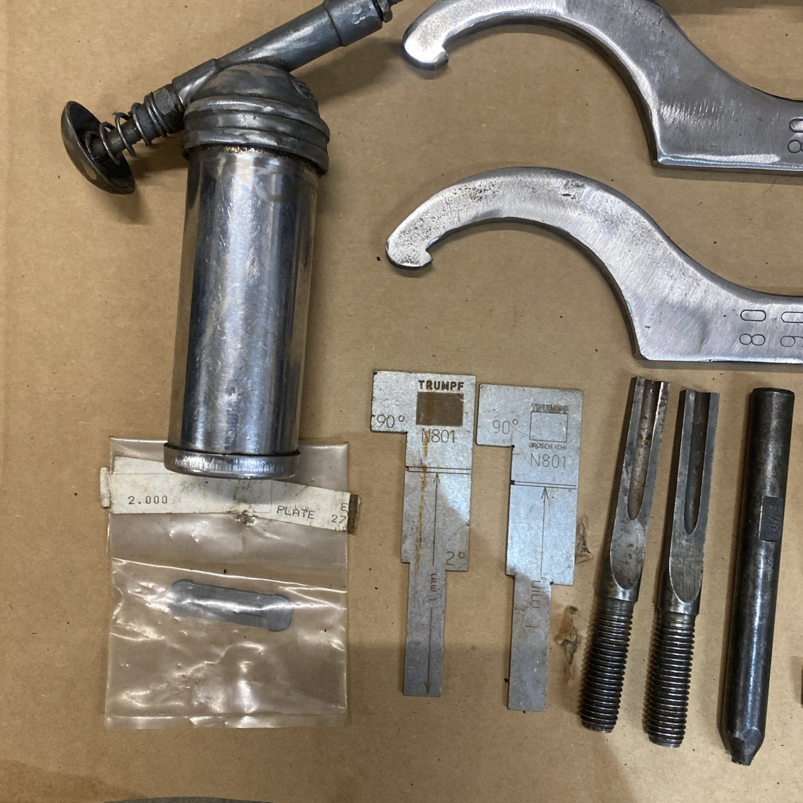 Trumpf THNP 800 Hand Held Pneumatic Air Nibbler Made In Switzerland